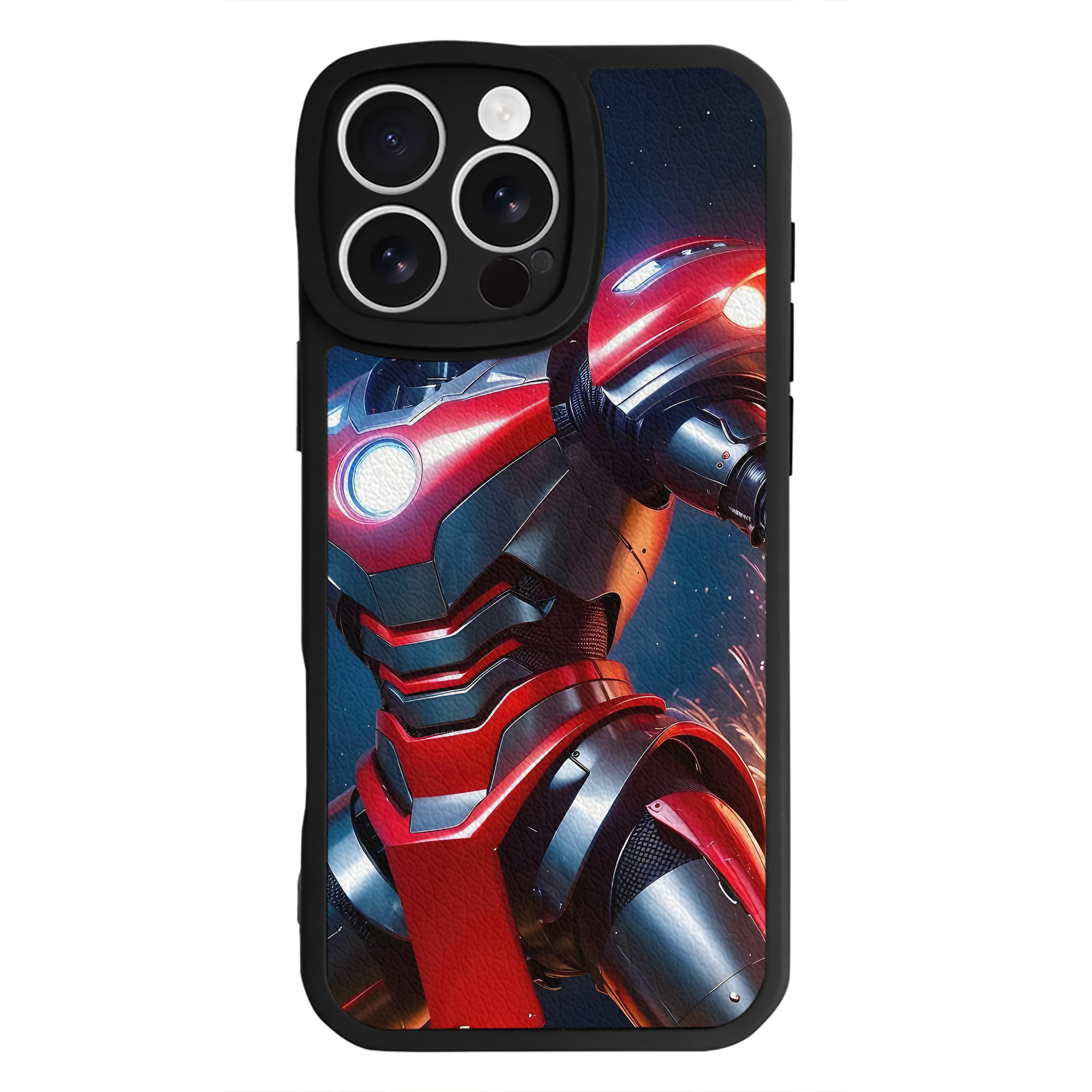 （画像用） ウルトラマン Ultraman 【iPhone 16シリーズ対応】シリコンスマホケース（レザー調） 材質：シリコン